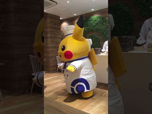 Pokemon Cafe DX Tokyo Japan Chef Pikachu Introductions