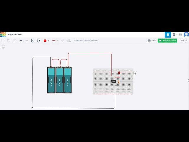 🔥 ATtiny LED Blink Project | Tinkercad Simulation | Embedded Systems for Beginners