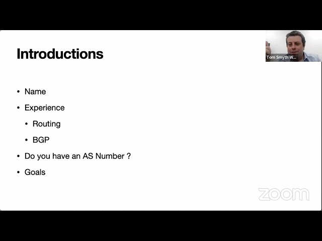 BGP Tutorial Massimiliano Stucchi, Tom Smyth