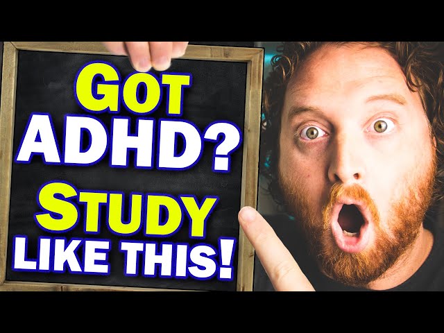 5 Amazing Study Techniques Every ADHD Person Should Use!