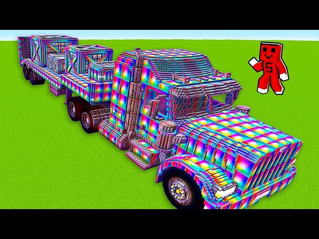 NOOB vs PRO: THE BEST TRUCK HOUSE BUILDING SHOWDOWN! - Minecraft