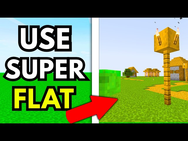 How to Use Super Flat World in Minecraft 26.2 Java