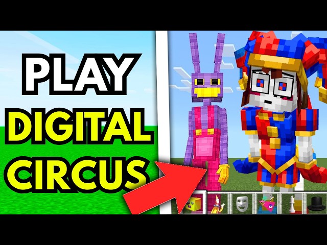 How To Download The Amazing Digital Circus Mod In Minecraft