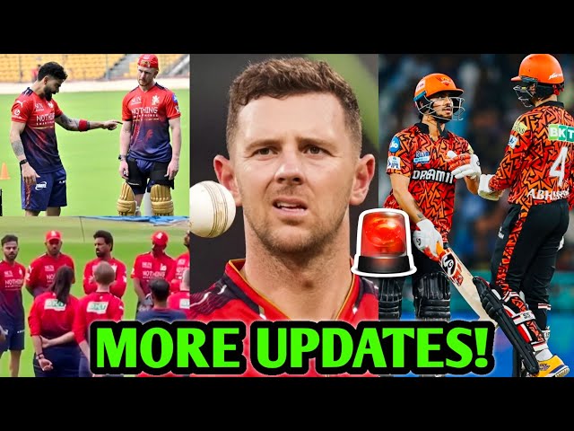 Virat Kohli, Hazlewood, Ishan & More IPL UPDATES 🚨 RCB, KKR, RR, SRH IPL 2026 Cricket News