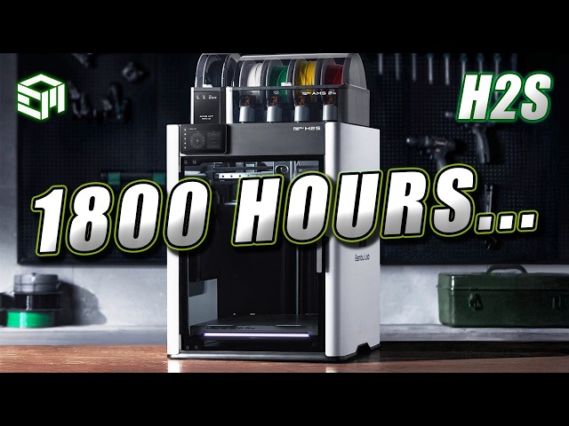 1800 Hours With The Bambu Lab H2S - Review Update and BIQU Upgrades to the Rescue