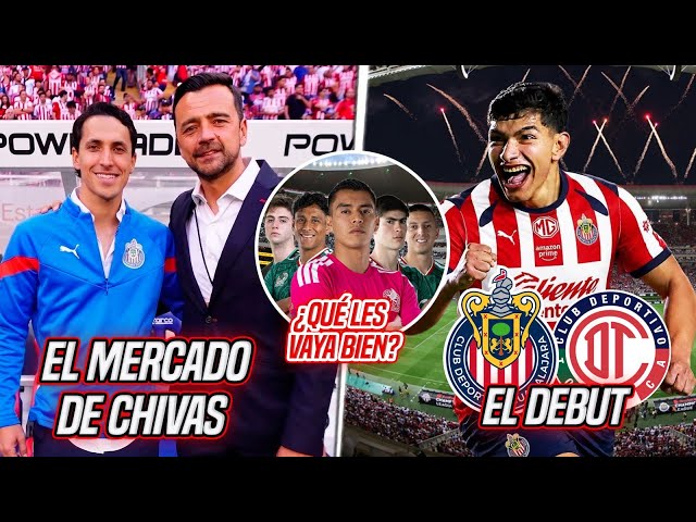 MERCADO DE CHIVAS / EL DEBUT EN LIGA / POLÉMICA CON MUNDIALISTAS / ULTIMAS NOTICIAS