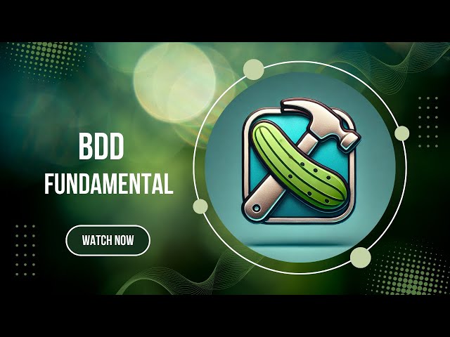 PART ONE OF BDD FUNDERMENTALS