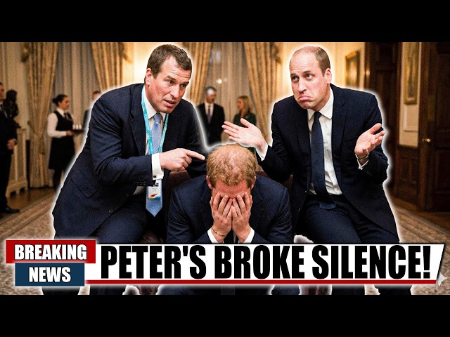 PETER PHILLIPS Breaks Silence! What Really Happened To HARRY Behind Closed Doors!