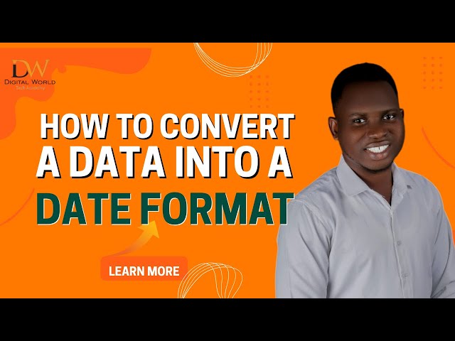 How to Convert Data to Date Format | Practical Excel Tutorial (Step-by-Step)