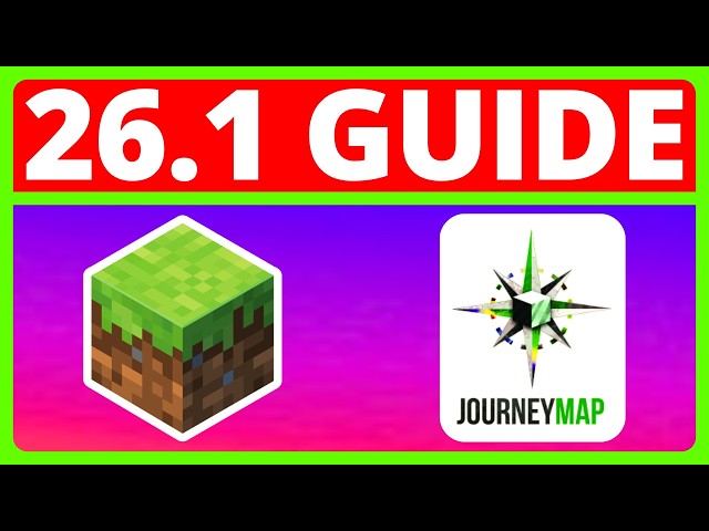 How To Download And Install JourneyMap For Minecraft Java 26.1 | Minecraft Minimap Mod