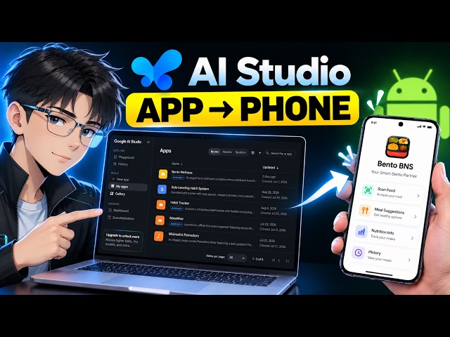How to Install an App from Google AI Studio | How to Download an App from Google AI Studio