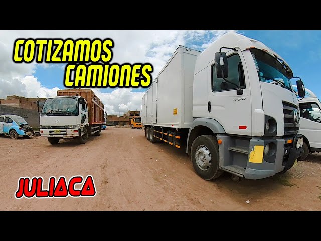 Cotizamos CAMIONES de SEGUNDA en esta feria Juliaca 2022