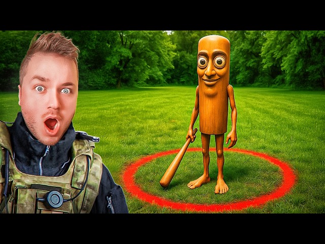 WE Found CURSED ITALIAN Brain Rot TUNG TUNG SAHUR in Our Backyard!