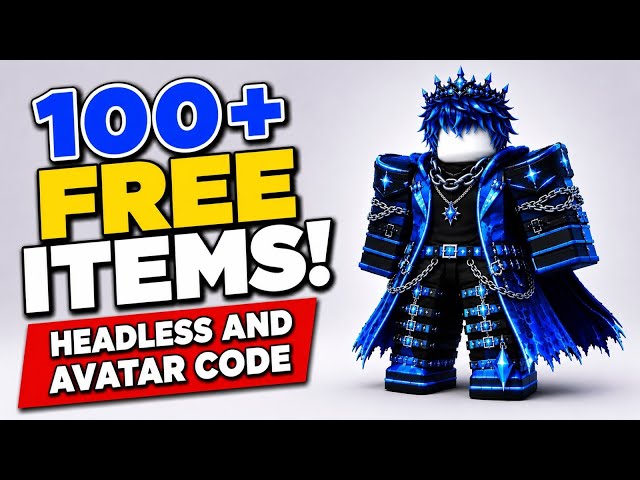 HURRY! GET 100+ FREE ITEMS IN ROBLOX! 🤫 (WORKING PROMOCODES & FREE HEADLESS) 2026!