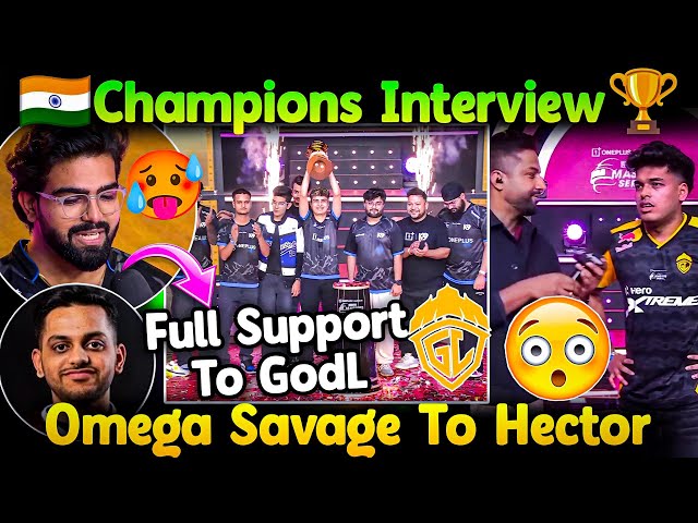 BGMS Champions & Jonathan Interview🎥🔥 Omega Savage To Hector🥵 K9 Full Support To GodLike🫂