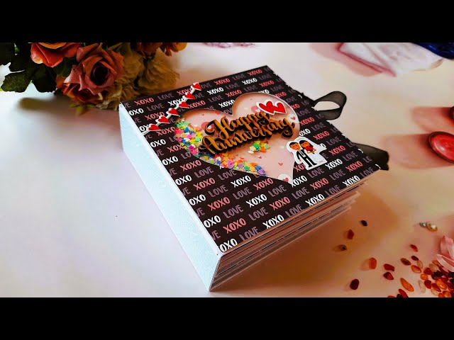 Beautiful Handmade Scrapbook for Anniversary | DIY Handmade Scrapbook Ideas | Tutorial