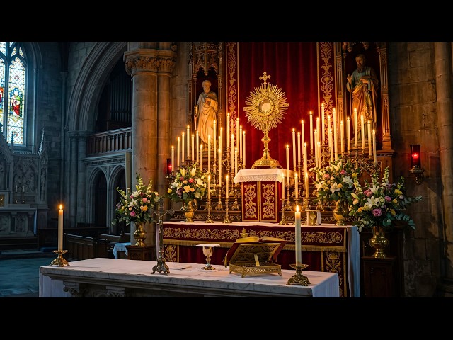 Eternal Silence with God – Perpetual Adoration Live from St Benedict Abbey
