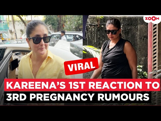 Kareena Kapoor Khan’s FIRST reaction to THIRD Pregnancy rumours, actress says ‘Pagal kar dete ho...’