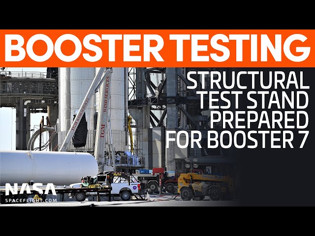 Booster 7 Prepared for Structural Testing | SpaceX Boca Chica