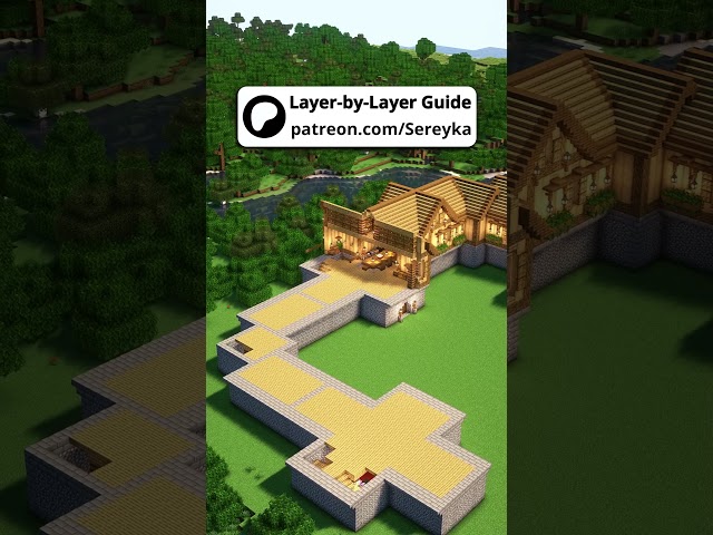 Easy Starter House Tutorial🏠 - Link in Bio #minecraft