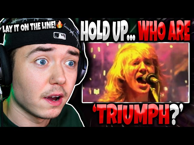 YOU WERE RIGHT ABOUT TRIUMPH… |  FIRST TIME HEARING 'Lay It On The Line' | GENUINE REACTION