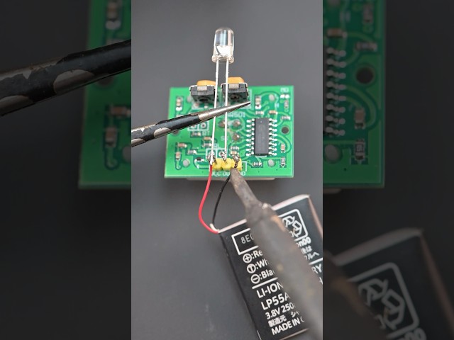 Motion Sensor Project Making | Simple DIY Electronics Tutorial #project #shorts #trending