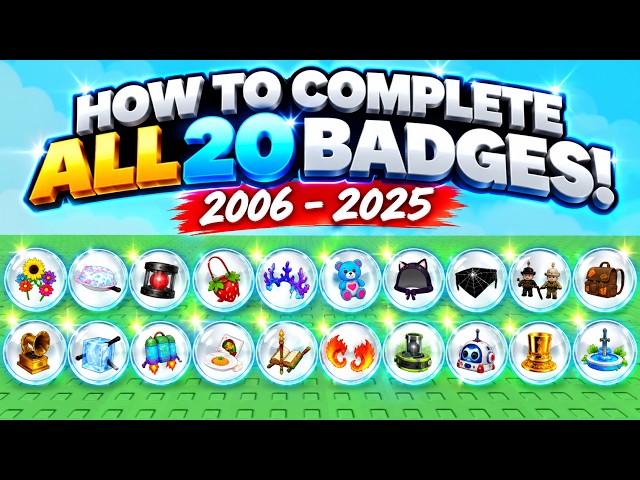 *NUEVO* Cómo completar de 2006 a 2025 en The Hunt: Roblox 20! (GUÍA COMPLETA)