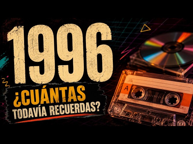 Canciones latinas de 1996 que todavía te sabes de memoria