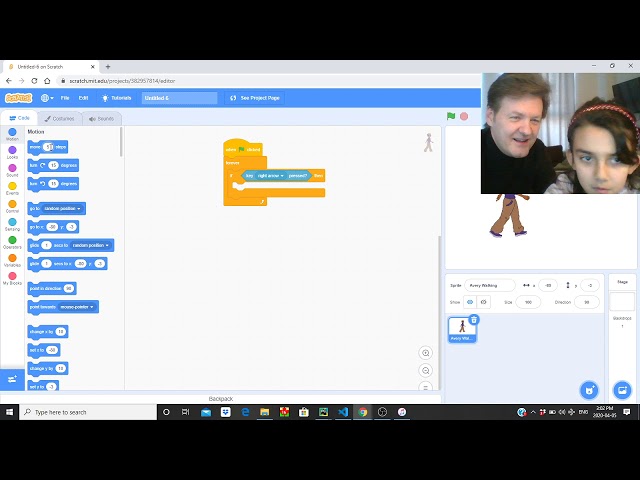 Coding with Kids on Scratch Part 1