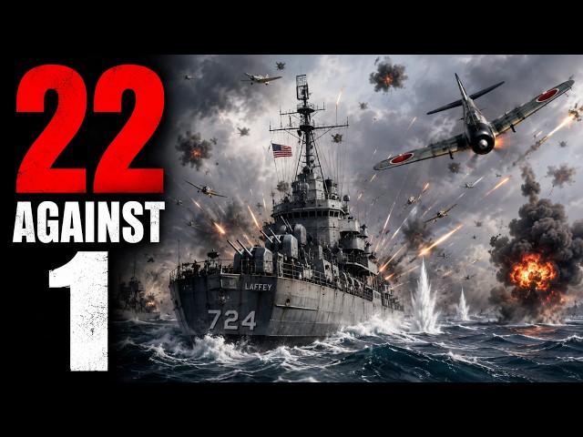 22 Kamikazes Attacked One U.S. Destroyer - It Refused to Sink