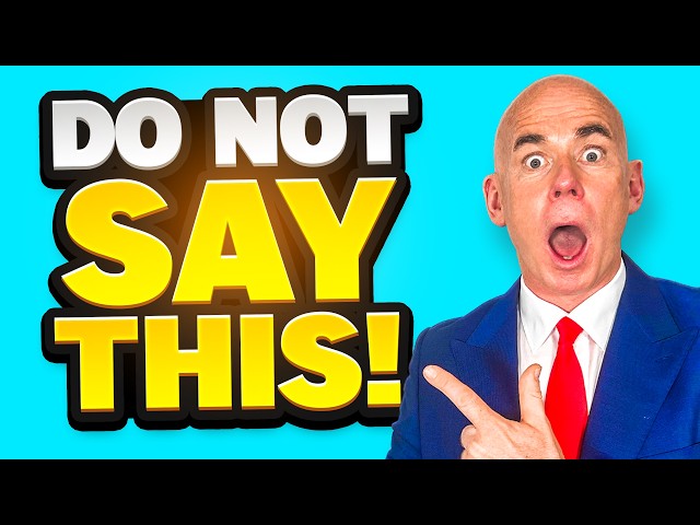 8 THINGS YOU MUST NEVER SAY IN A JOB INTERVIEW! (If You Want to GET HIRED) 100% PASS GUARANTEE!