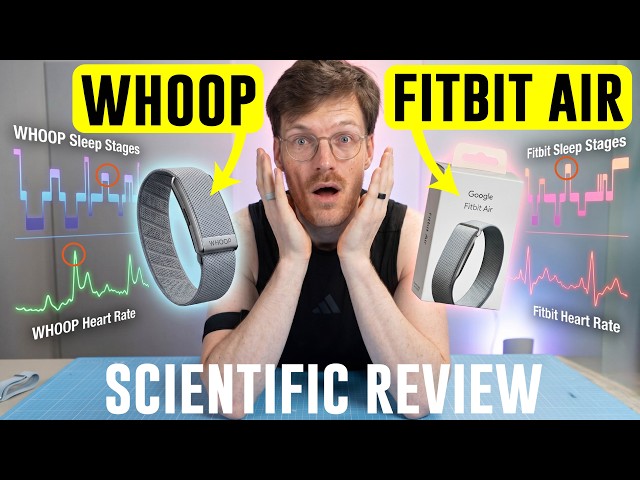 Fitbit Air vs WHOOP | Scientific Test!