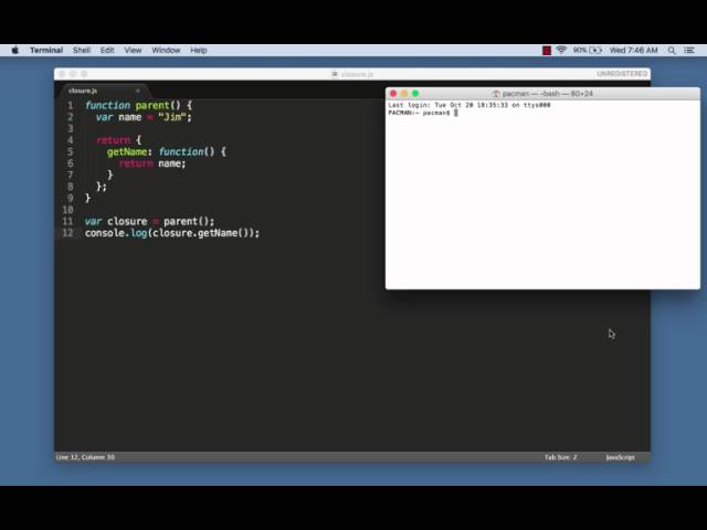 JavaScript: Closure