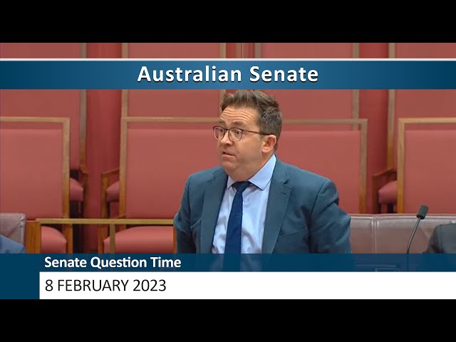Senate Question Time - 8 February 2023