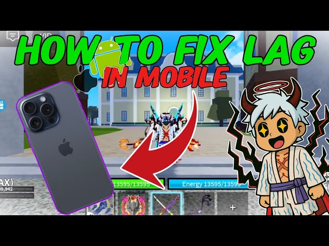 How To FIX LAG In MOBILE - Blox Fruits☄️ | Roblox