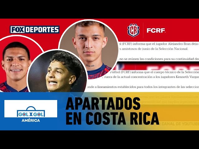 🚨 REMOVED FROM COSTA RICA | Alejandro Bran, Warren Madrigal, and Kenneth Vargas cut from the team...