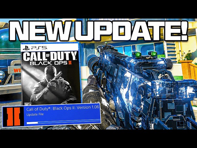 NEW Black Ops 2 Update 1.06 Patch Notes PS4/PS5! (Hackers, Input Delay Fixes, Lobby Backfill & More)