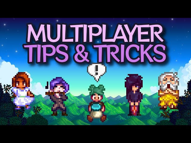 12 Multiplayer Tips & Tricks for Stardew Valley! (1.6)
