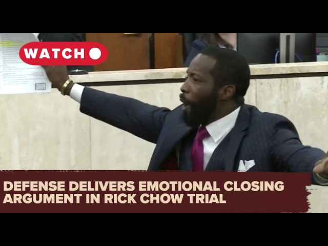 Defense closing argument in Rick Chow murder trial: Full video