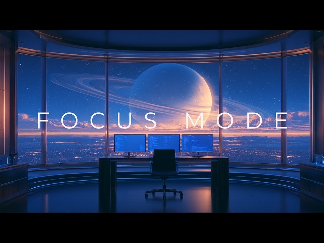 Deep Work Music |Saturn Observatory | Productivity & Flow State (2 Hours)