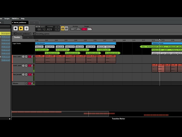 Adaptive Horror Ambience System in FMOD