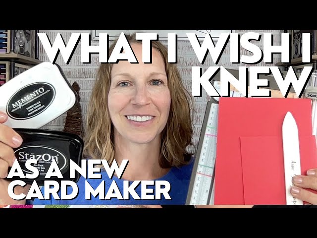 🤯 What I Wish I Knew When I Started Making Cards! 🤯