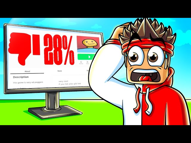 Zkouším TY NEJHORŠÍ ROBLOX HRY! 😵