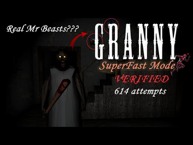 Granny SuperFast mode on PC VERIFIED! The fastest granny in the history/ full gameplay ✅
