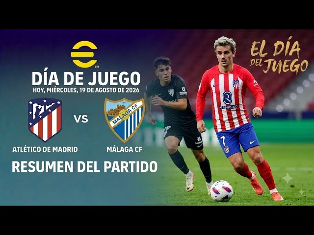 🔥⚔️ Atletico Madrid vs Malaga 🇪🇸 | The Ultimate Spanish Showdown! 🔴⚪⁠#atletico  #MálagaCF #eFootball