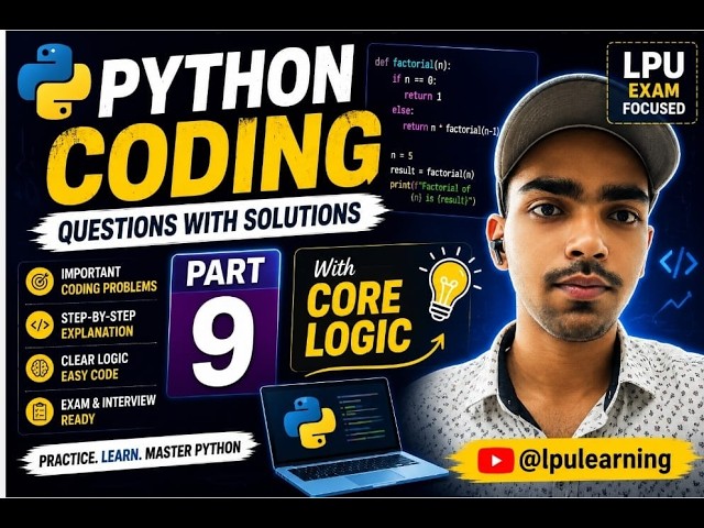 Python Coding (Part-9)