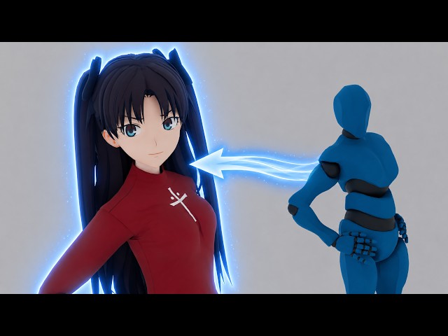 Blender 4.5.6 - Retarget Animation and Adjustment