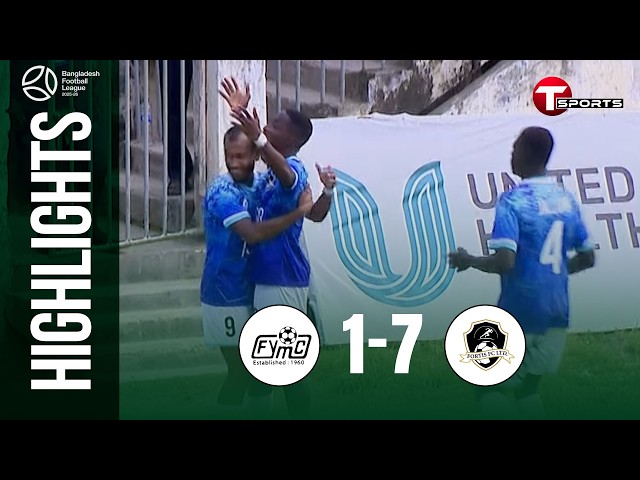 HIGHLIGHTS | Fakirerpool Young Mens Club vs Fortis FC Ltd. | Bangladesh Football League 2025-26