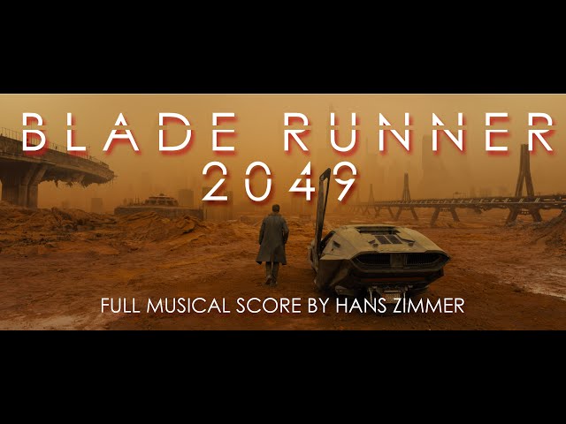 Blade Runner 2049. Full soundtrack -no rock. 10 Hours of the complete ambient score by Hans Zimmer.