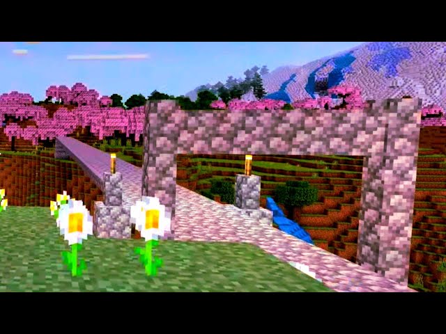 Minecraft Making A Bridge